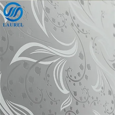 Acid-etched Frosted Glass
